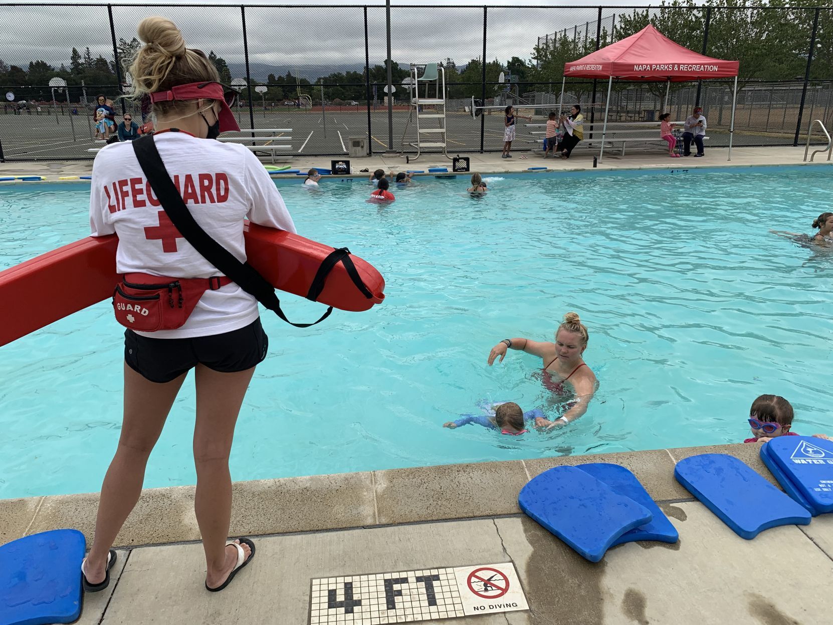 Learning to swim in Napa